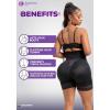imageSnatched Body 002419 High Waisted Colombian Shapewear Faja BBL Short002419 Black