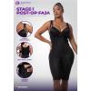 imageSnatched Body DQ02L4 Stage 1 Faja BBL Post Surgery Compression Garment after Tummy TuckDq02l4 Black