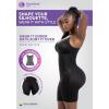 imageSnatched Body Faja Shapewear Tummy Control  Bodysuits for Women Seamless Faja Body ShaperDq01l3 Black