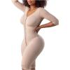 imageSnatched Body Fajas Colombianas  Faja Shapewear for Women with Sleeves  Stage 1 Faja Post Surgery BBL ampamp Lipo 360Dc04l1 Beige