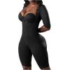 imageSnatched Body Stage 1 Fajas Colombianas Post Surgery Compression Shapewear for Women Tummy ControlDc03l1 Black