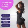 imageSnatched Body Tummy Control Shapewear Bodysuit  Stage 2 Faja Short Leg  Fajas Colombianas for PostOp BBLBlack