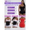 imageSnatched Body Waist Cincher Shapewear for Women Tummy Control Fajas Colombianas Reductoras  Cincher Trimmer Shaper002414 Black