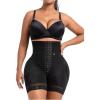 imageSnatched Body 002419 High Waisted Colombian Shapewear Faja BBL Short002419 Black