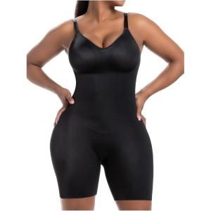 imageSnatched Body Faja Shapewear Tummy Control  Bodysuits for Women Seamless Faja Body ShaperDq01l3 Black