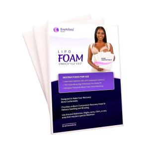 imageSnatched Body Foam Boards for Lipo Recovery Tummy Tuck Compression Garment for Women Post Surgery Supplies 3Pack