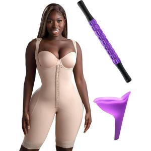 imageSnatched Body Stage 1 Faja Post Surgery  PEZ Urinal Travel Portable Device  Lymphatic Drainage MassagerDc05l1 Beige