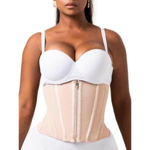 imageSnatched Body Waist Cincher Shapewear for Women Tummy Control Fajas Colombianas Reductoras  Cincher Trimmer Shaper002414 Beige