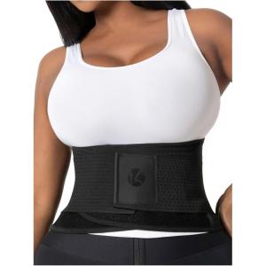 imageSnatched Body Neoprene Waist Cincher  Waist Trainer Workout Corset for Women  Fajas Moldeadoras de Cintura y AbdomenBlack