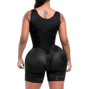 imageSnatched Body Stage 2 Faja with Bra  BBL Body Faja PostOp ampamp Everyday Shapewear  Fajas Colombianas Moldeadoras Post SurgeryBlack  Without Bra