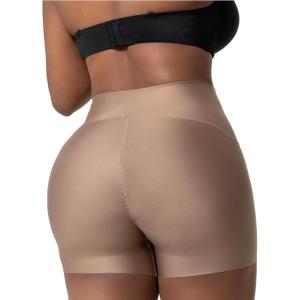imageSnatched Body Butt Lifting High Waisted Tummy Control Biker Womens Seamless Shorts Seamless Compression Booty BoyshortsCocoa