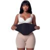 imageSnatched Body 360 Anatomical Ab Board  Foam Board Wrap with Side Protectors  Lipo Foam Board for Flat Tummy amp Abdominal Compression BlackBlack