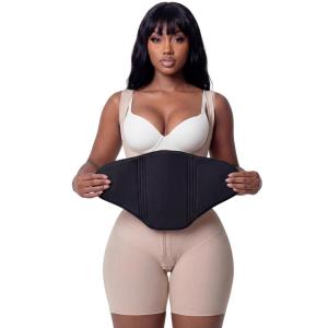 imageSnatched Body 360 Anatomical Ab Board  Foam Board Wrap with Side Protectors  Lipo Foam Board for Flat Tummy amp Abdominal Compression BlackBlack