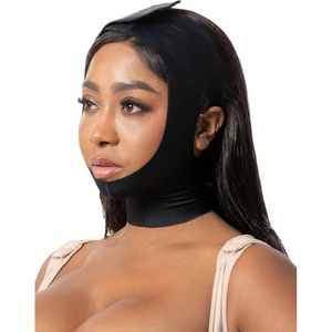 image:imageSnatched Body Chin Tightening and Lifting Strap Wrap Face  Lift Mask Compression Garment Jawline Shaper Faja para PapadaBlack