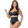image:imageSnatched Body Microfiber Tummy Control Thong 2Pack  Seamless Shapewear Underwear Thongs for women Tummy Control