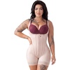 image:imageSnatched Body Open Bust Faja Body Shaper  Faja Corset Shapewear  Short Bodysuit Colombianas MoldeadorasBeige