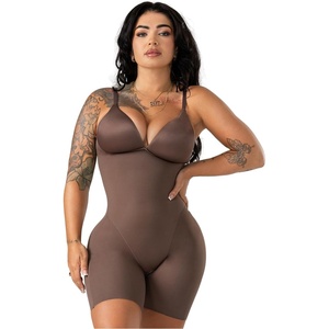 image:imageSnatched Body Tummy Control Shapewear Bodysuit Full Body with Built in Cups  Soft Control for Women CaramelCaramel