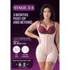 image:imageSnatched Body Open Bust Faja Body Shaper  Faja Corset Shapewear  Short Bodysuit Colombianas MoldeadorasBlack